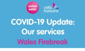 Wales Firebreak image with United Welsh and Celtic Horizons logos