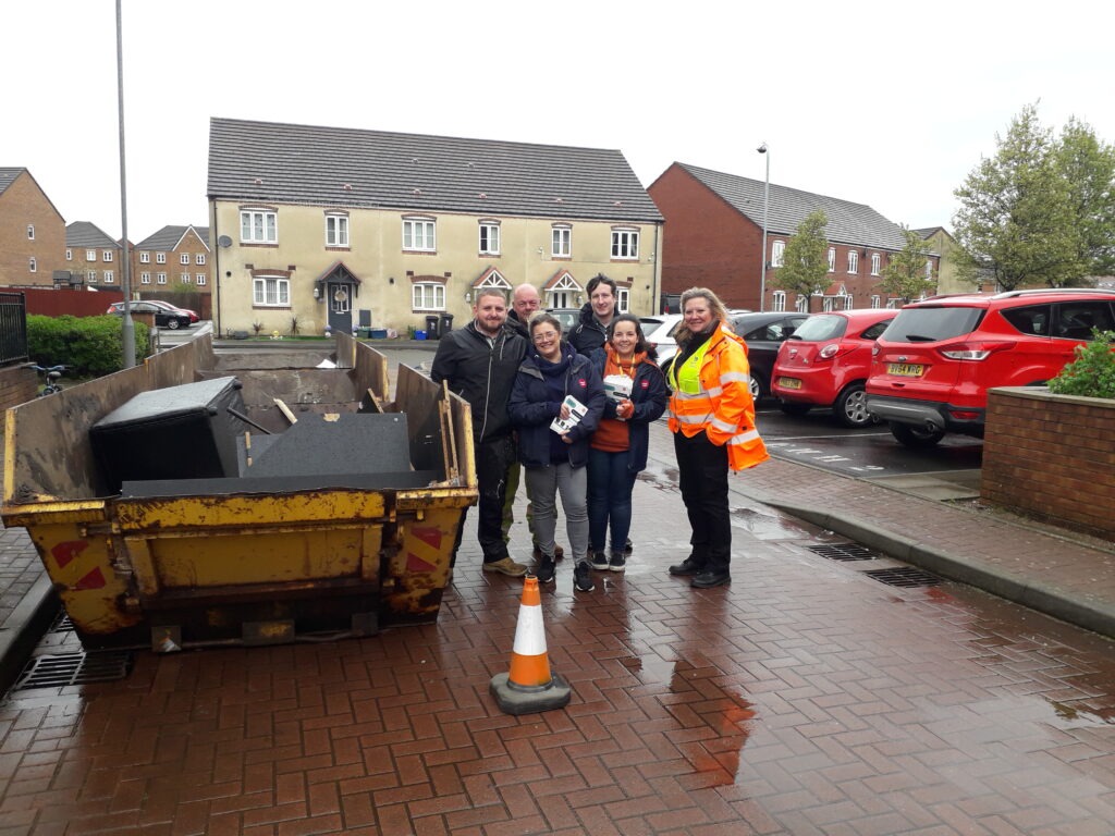 A photo of United Welsh and Newport City Council at Lysaght Avenue, Newport.