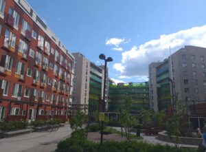 An image of student homes in Helsinki